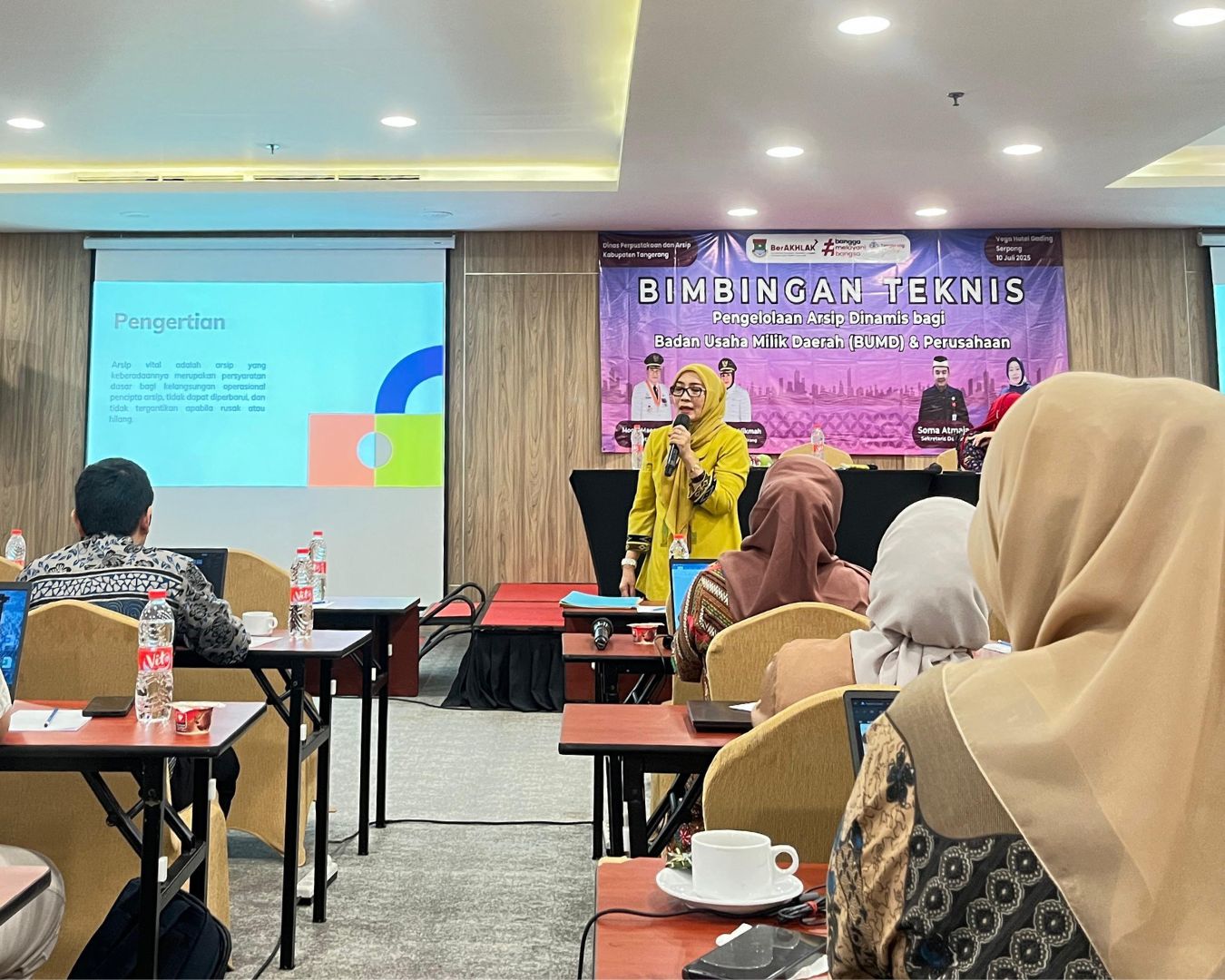 Bimbingan Teknis Pengelolaan Arsip Dinamis (PAD) bagi BUMD dan Perusahaan